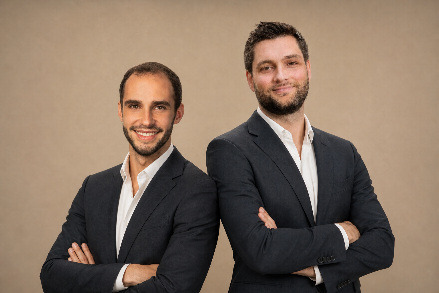 Martin Meijer und Kevin Elsner